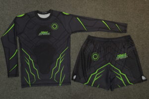 Rask Guard Black with Green line HMS 1001